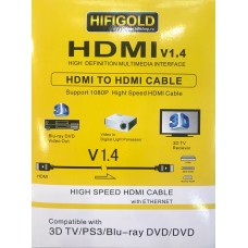 кабель Hdmi-Hdmi HIFI Gold