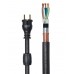 DAXX P75 Силовой кабель медный для сетей 220 Вольт с двойным экраном 3 x 4,0 мм.кв 1,8 метра