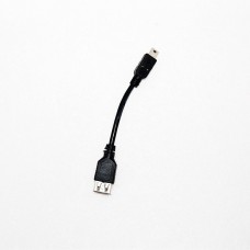 Шнур - переходник  гн.USB A - шт. mini USB 5P 0.1м (для автомагнитол)