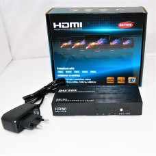 Сплиттер HDMI 1,4 4Kx2K, Ultra HD, 3D 1 вход -4 выхода, c усилителем, DC 5v