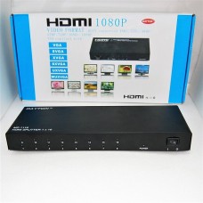 Разветвитель HDMI 1,3 1080P, FULL HD, 3D 1 вход -16 выходов (активный c усилителем)