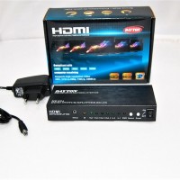 Сплиттер - коммутатор HDMI 1,4 4Kx2K, Ultra HD, 3D  2 входа - 4 выхода (активный c усилителем) 