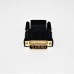 Переходник шт.DVI (24 + 5) - гн.HDMI plastic -gold