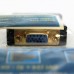 Переходник шт.DVI (24 + 5) - гн.VGA plastic -gold