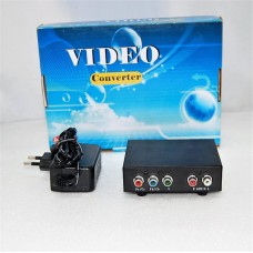 Конвертер вход YPbPr (video 3*RCA) +2*RCA (audio) - выход HDMI DC 5v