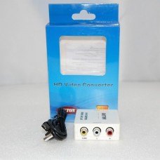 Конвертер вход HDMI - выход RCA (video) + 2*RCA (audio) DC 5v шнур mini USB 5P-USB A