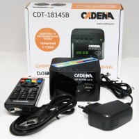 Цифровой эфирный ресивер Cadena CDT-1814SB