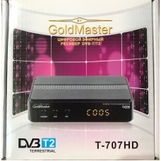 Цифровая DVB-T2 приставка GoldMaster t-707hd