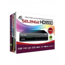 Цифровой эфирный тюнер DVB-T2 SELENGA HD950D