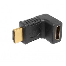 Переходник HDMI (шт) - HDMI (гн) угловой V-Studio