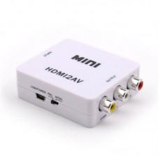 Переходник видеоконвертер вход HDMI - выход Video + Audio L/R (2 RCA) V-Studio