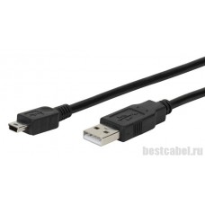 Кабель Vivanco 45241 USB 2.0 A - mini B 1.5м